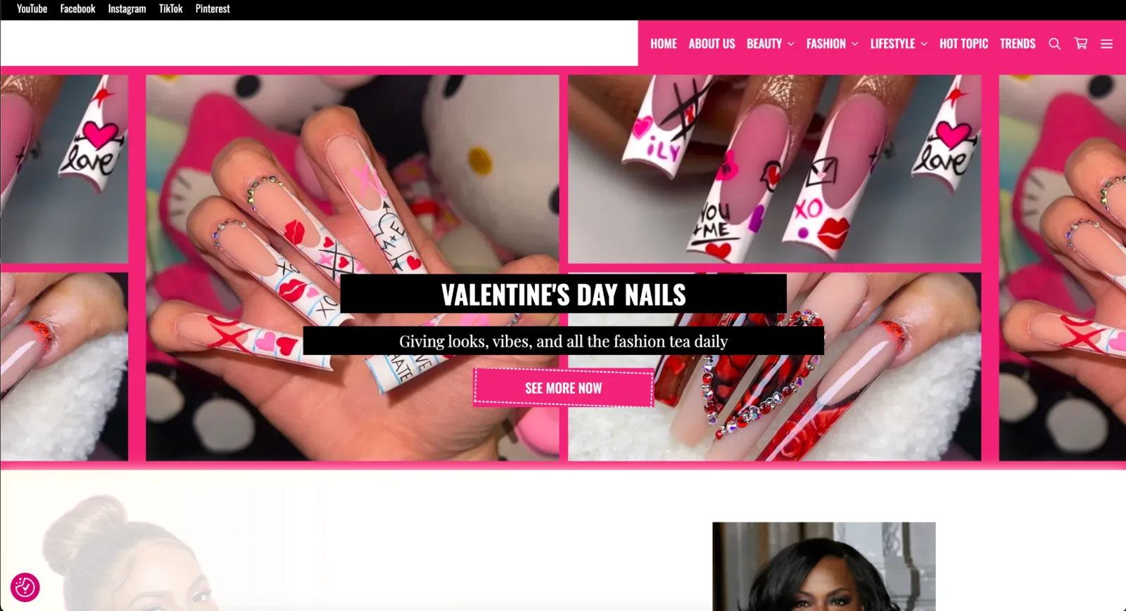 Beauty Is A Beast website transformation