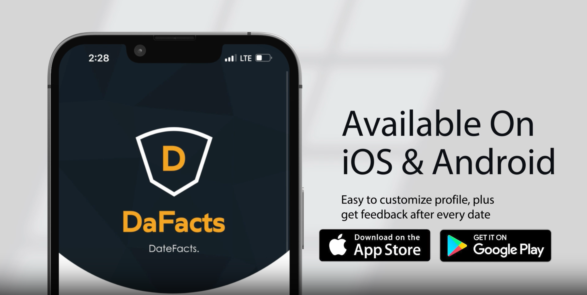 DateFacts app launch campaign